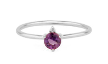 Ring AMETHYST Sternzeichen Wassermann, Fische, Scorpion