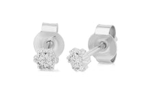 Ohrstecker ANKE Silber mit Diamant