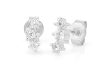 Ohrstecker APOLINNE Topas Silber