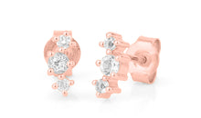 Ohrstecker APOLINNE Topas Silber