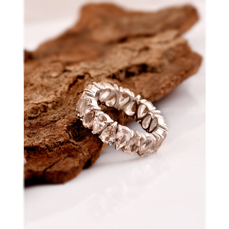 Ring AYAT mit Morganit
