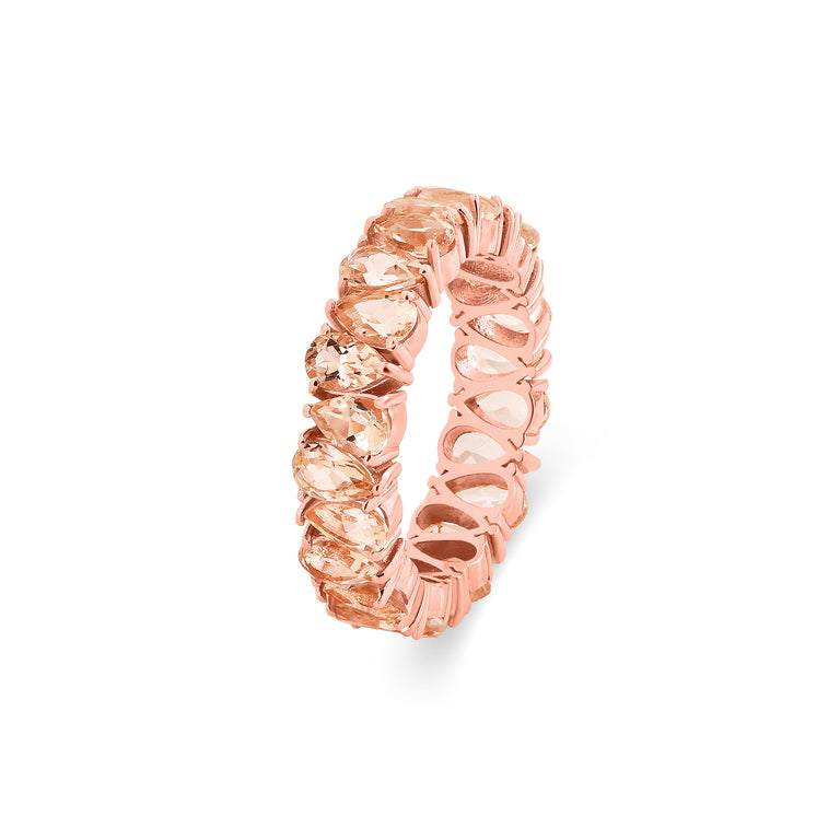 Ring AYAT mit Morganit