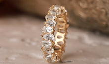 Ring AYAT mit Topas