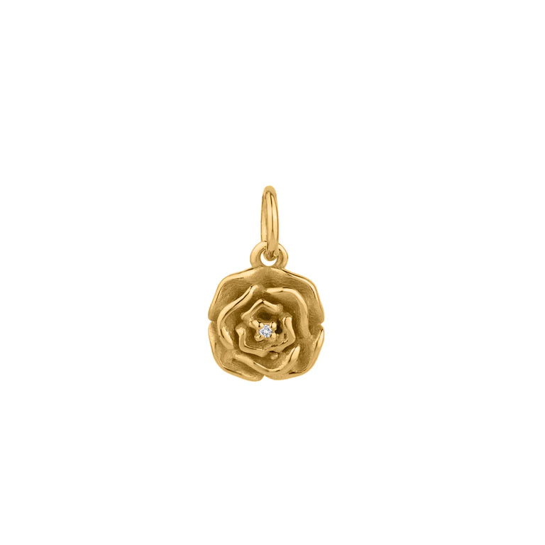 Anhänger DEIDRE Rosen mit Diamant
