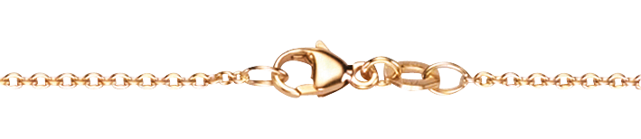 Halskette ANKER RUND 1.5 mm Gold