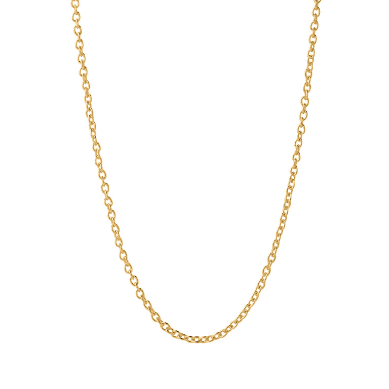 Halskette ANKER RUND 1.5 mm Gold