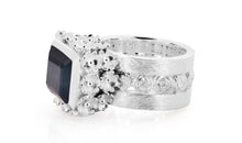 Ring VINCE Silber Aquamarin Express