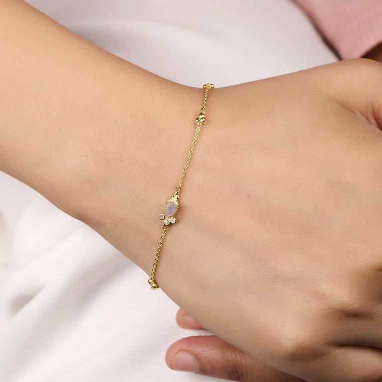 Armband MARAVILLA mit Labradorit