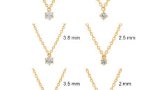 Halskette BRIANA 3.5mm Diamant