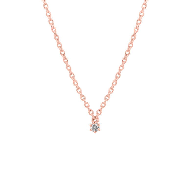 Halskette BRIANA 2.5mm Diamant