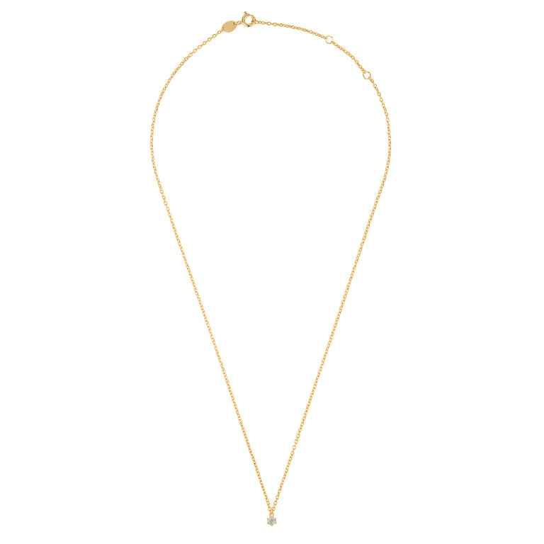 Halskette BRIANA 3.5mm Diamant