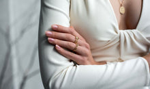 Ring  MINI BRIANA mit rosa  Turmalin  Silber