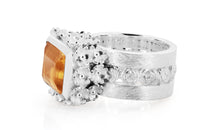 Ring VINCE Silber Citrin Express