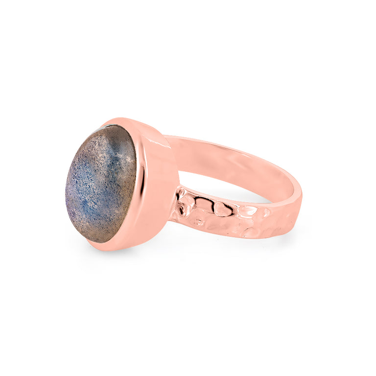 Ring JAMIE mit Labardorit Silber