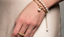 SET Kugelarmband mit Perlen Anhänger
