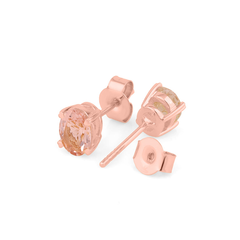 Ohrstecker  DAYANA  Morganit
