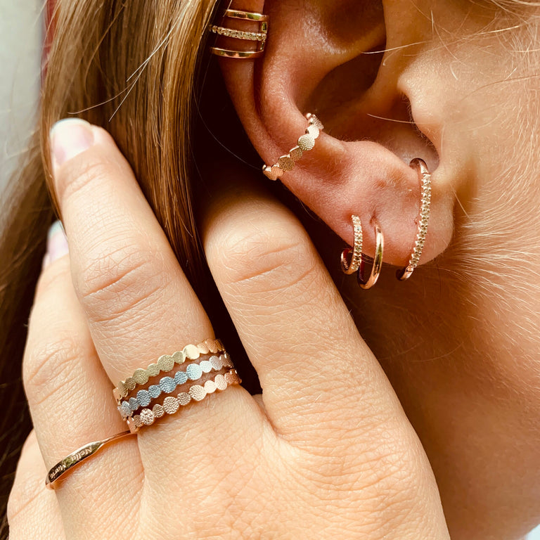 Earcuff JENNIFER Silber