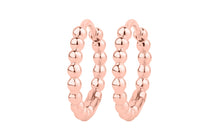 Creolen BUBBLE 18k/9k Echtgold und Silber 925
