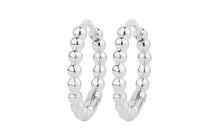 Creolen BUBBLE 18k/9k Echtgold und Silber 925