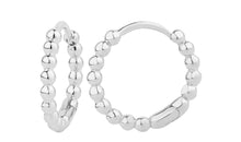 Creolen BUBBLE 18k/9k Echtgold und Silber 925