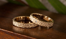 Partnerring FLORIS 4mm mit einem Diamant