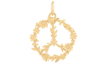 Anhänger PEACE Flower