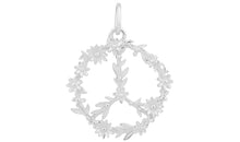 Anhänger PEACE Flower