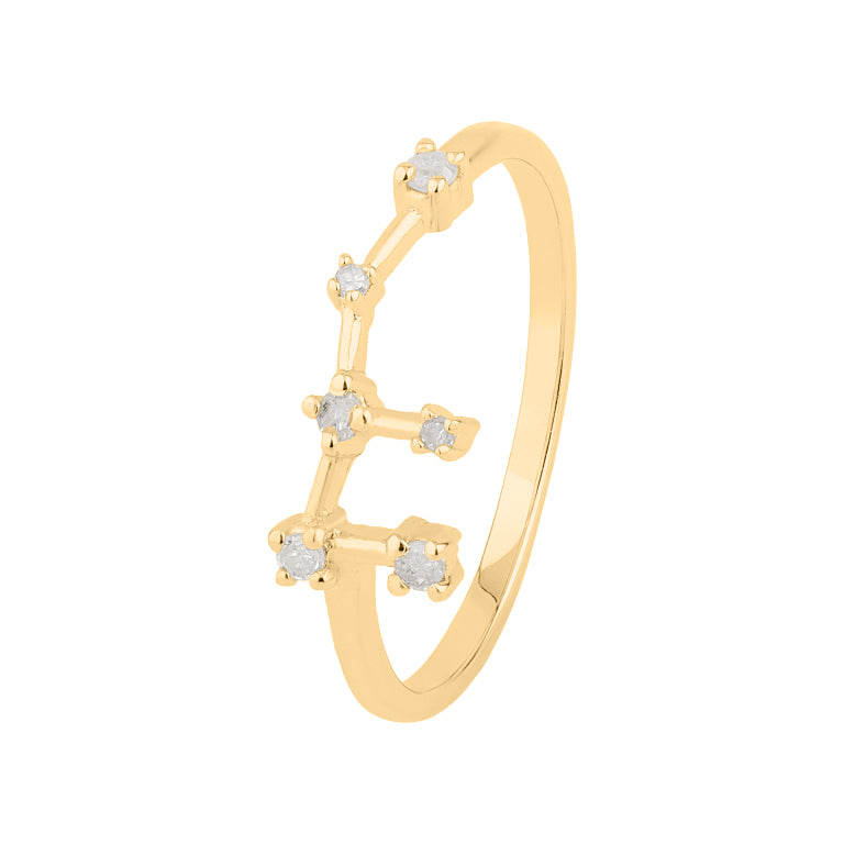 Sternzeichen Ring FISCHE PISCES Constellation