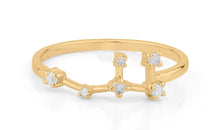 Sternzeichen Ring FISCHE PISCES Constellation