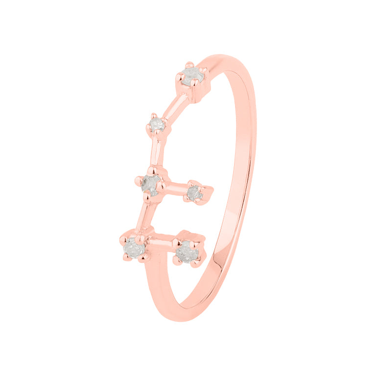 Sternzeichen Ring FISCHE PISCES Constellation