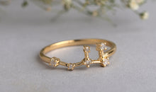 Sternzeichen Ring FISCHE PISCES Constellation