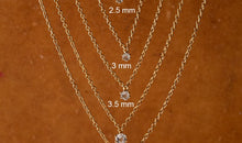 Halskette BRIANA 2.5mm Diamant