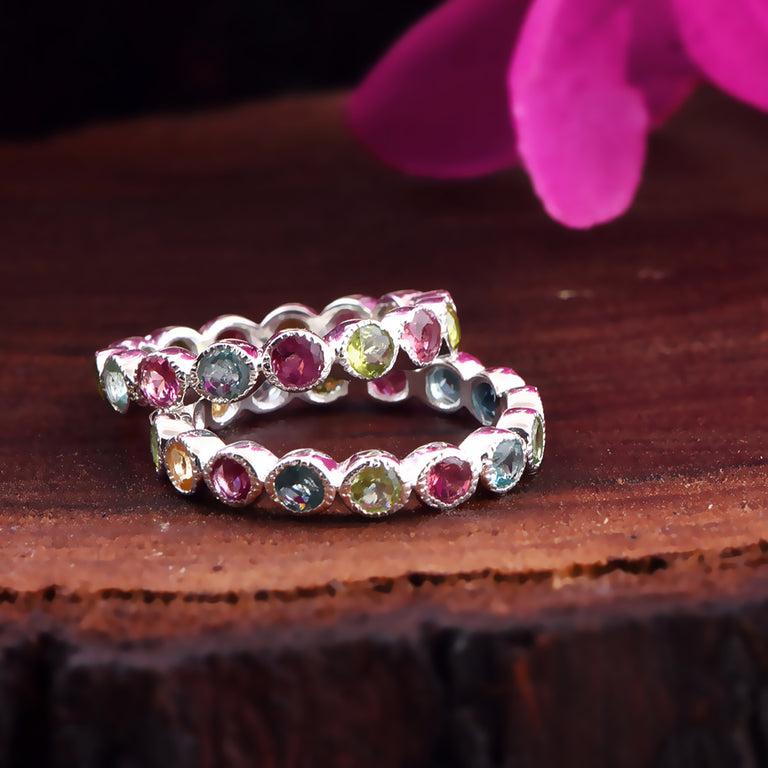 Ring HARRIET LIGHT Multiturmalin 3mm