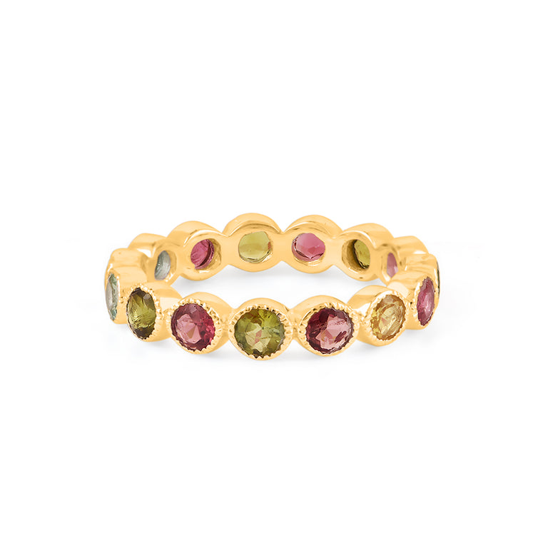 Ring HARRIET LIGHT Multiturmalin 3mm
