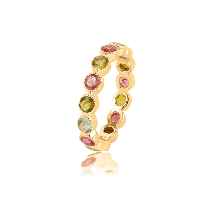 Ring HARRIET LIGHT Multiturmalin 3mm