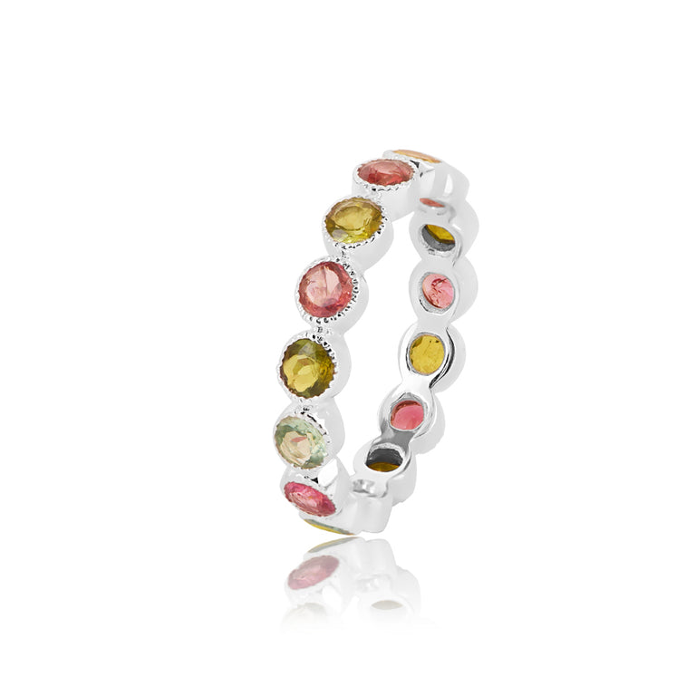 Ring HARRIET LIGHT Multiturmalin 3mm