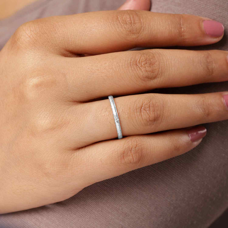 Ring HEDWIG Gold,  2mm Breite