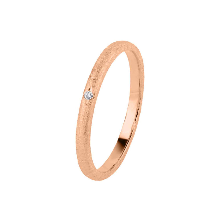 Ring HEDWIG Gold,  2mm Breite