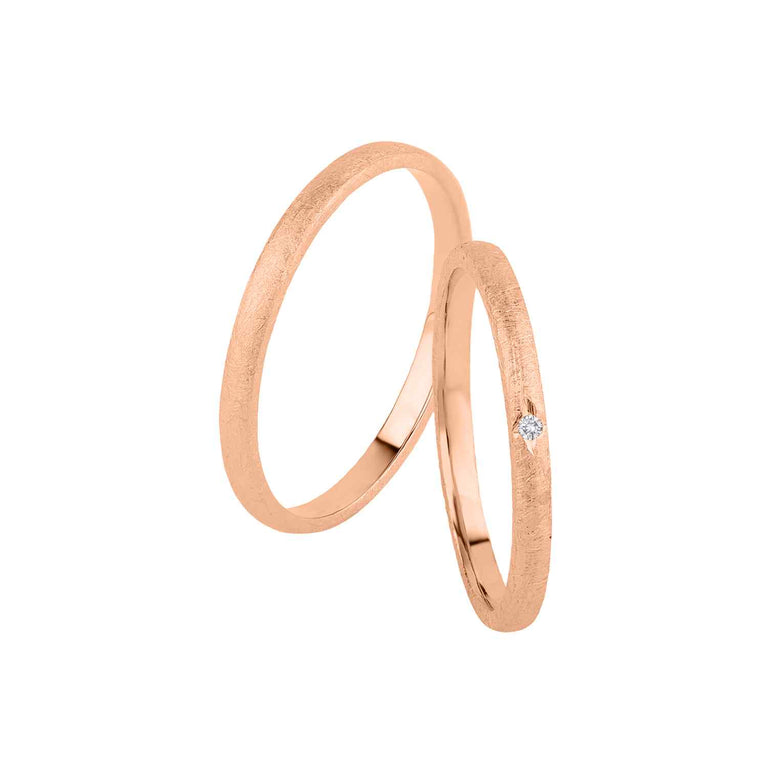 Ring HEDWIG Gold,  2mm Breite