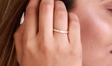 Memory  Ring HARRIET mit Perlen 2mm