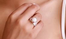 Perlen Ring NILAY Silber