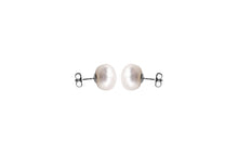 Süsswasser Perlen Rosafarben 8mm Stecker Silber