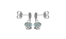 Ohrstecker FLORENCE Aquamarin Mini Silber 925