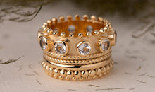 Ring MEGANE Silber Topas