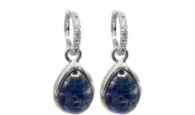 Creolen TAILLY mit Iolith Charms Silber 925