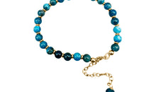 Armband FLORENCE Blau Achate Silber