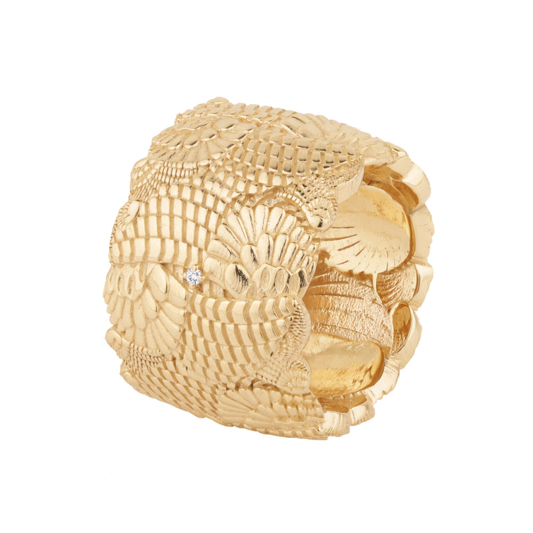 Ring BIRTE mit Diamant