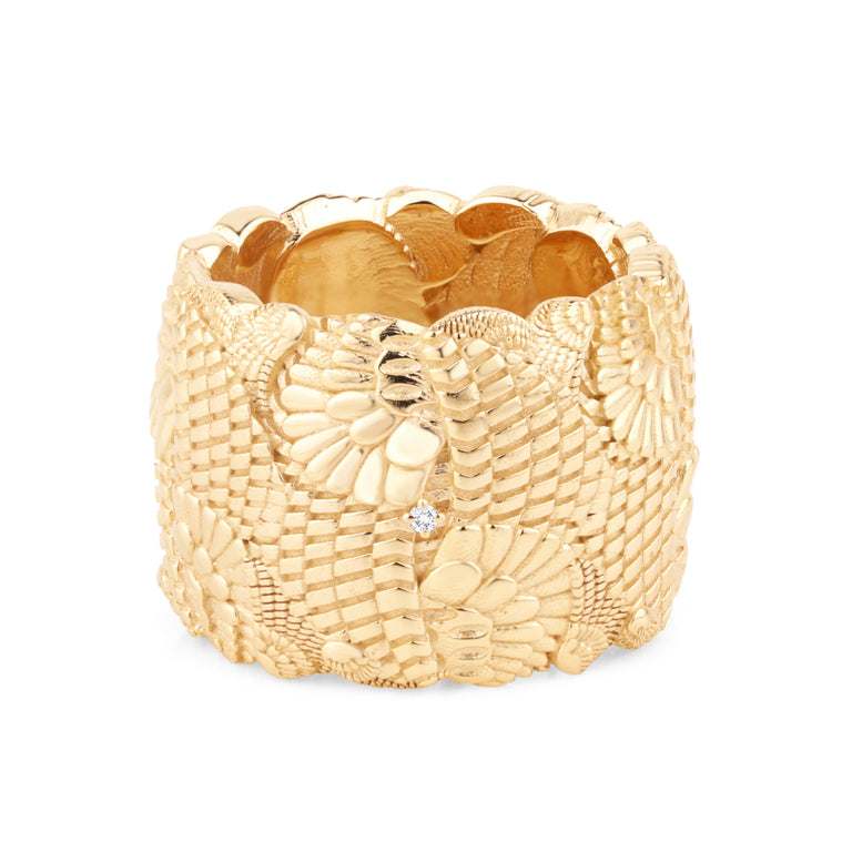 Ring BIRTE mit Diamant