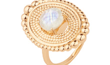Ring NYALIA mit Mondstein