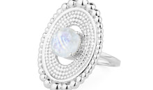 Ring NYALIA mit Mondstein